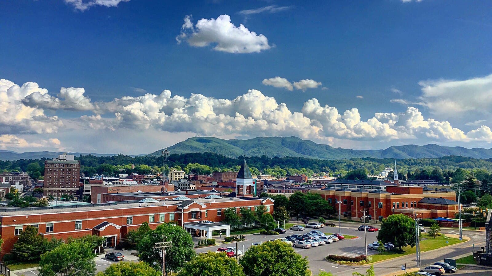 Johnson City, TN skyline / city view