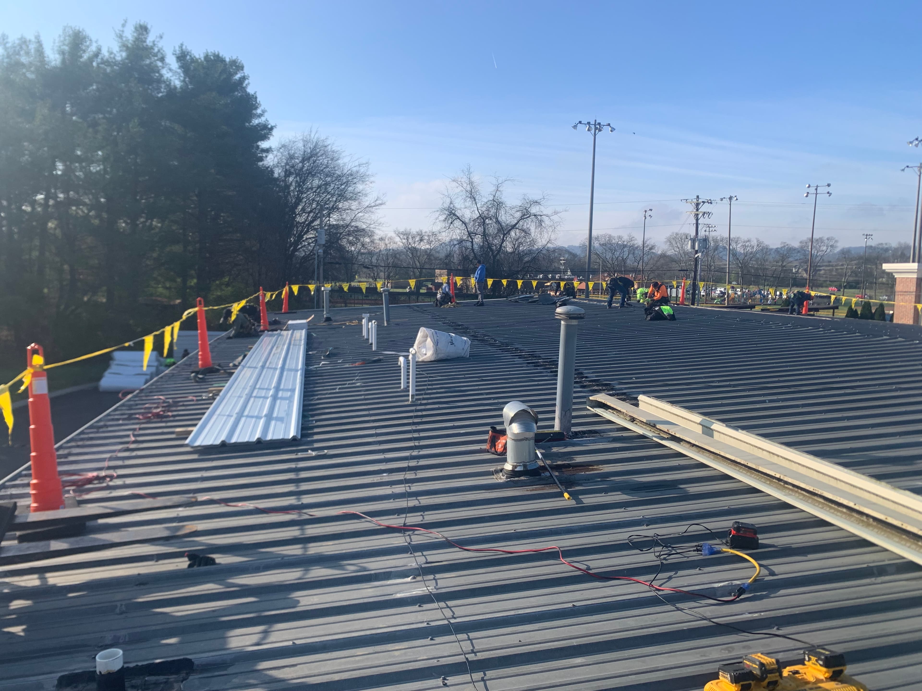 Birmingham commercial roof inspection - TPO and EPDM across U.S. 280 corridor office parks and Hoover multifamily