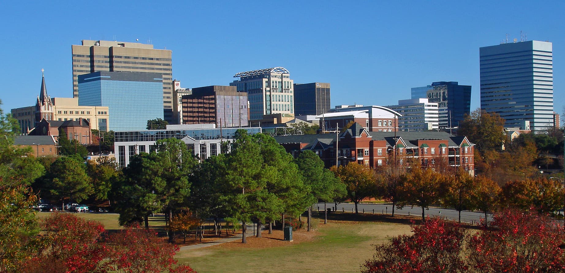 Columbia, SC skyline / city view